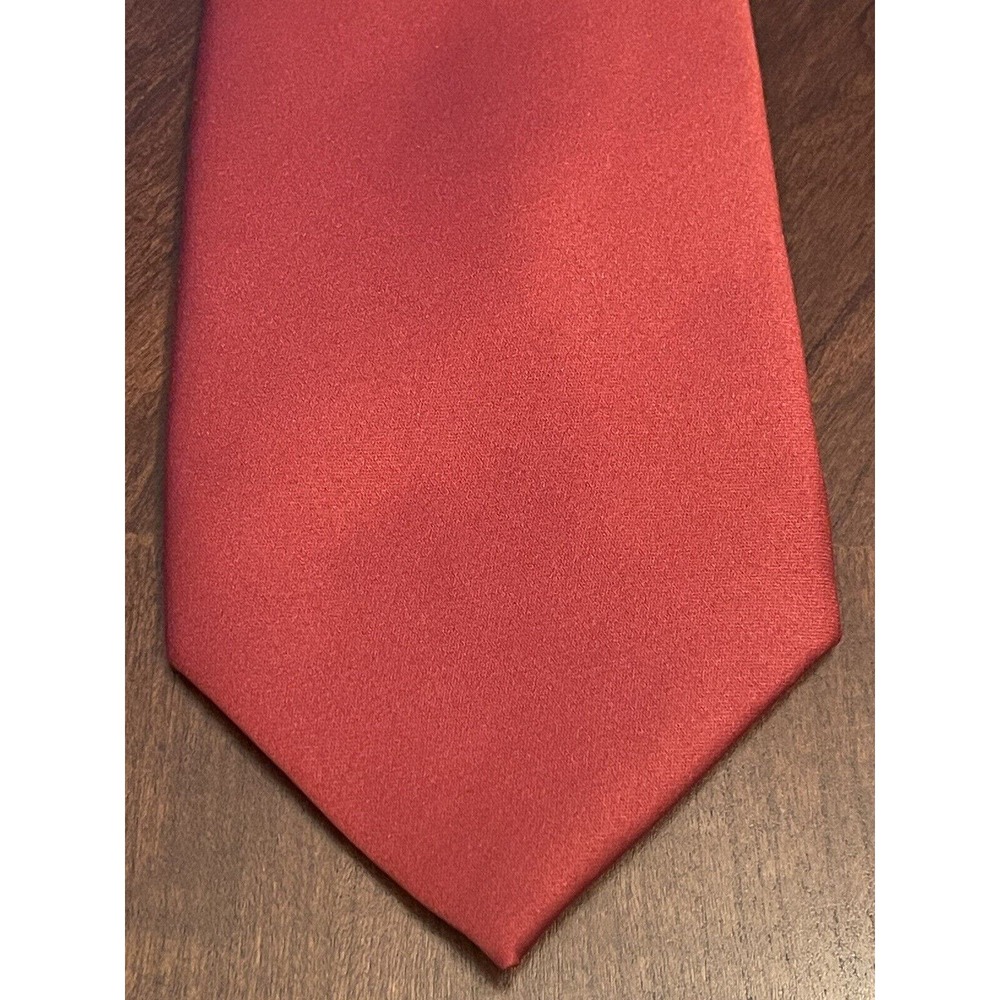 Azazie Red 100% Polyester Men’s Neck Tie Made In China